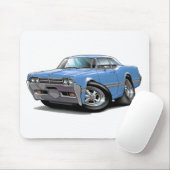 1966 Olds Cutlass LT Blue Car Muismat (Met muis)