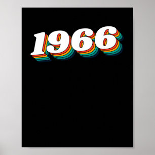 1966 Retro Label Poster