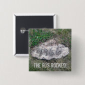 1966 Rock Button (Voorkant /achterkant)