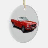 1966 Rood converteerbaar siermiddel Keramisch Ornament (Rechts)