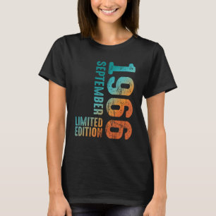 1966 september 1966 Jaar 1966 Retro 1966 T-shirt