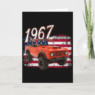 1967 67 Bronco Suv Auto Kaart