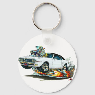 1967-68 Firebird White-Black Top Sleutelhanger