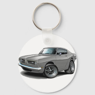 1967-69 Barracuda Gray Car Sleutelhanger