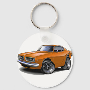 1967-69 Barracuda Oranje auto Sleutelhanger