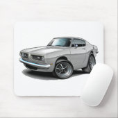 1967-69 Barracuda Witte auto Muismat (Met muis)