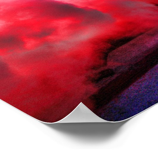 1967 Camaro Burnout Poster (Hoek)