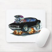 1967 Camaro SS Black Car Muismat (Met muis)