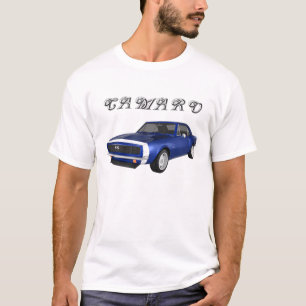1967 Camaro SS: Blauwe finish: 3D model: T-shirt