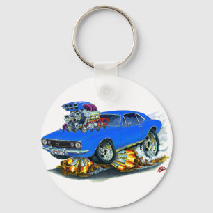 1967 Camaro SS Blue Car Sleutelhanger