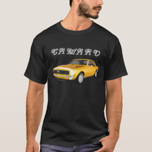 1967 Camaro SS: Gele finish: 3D model: T-shirt