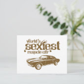 1967 Chevrolet Camaro SS 396 Briefkaart (Staand voorkant)