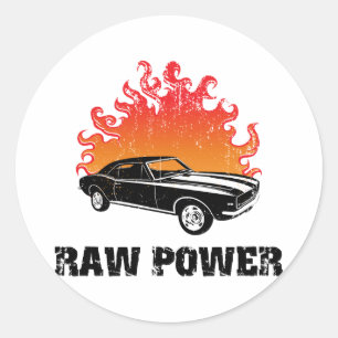 1967 Chevrolet Camaro SS 396 Ronde Sticker