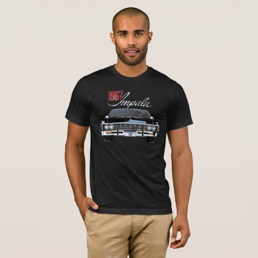 1967 Chevrolet Impala Classic Tshirt (Voorkant volledig)