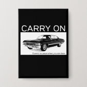 1967 Chevrolet Impala Tribute Design Button (Voorkant)