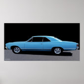 1967 CHEVY MALIBU POSTER (Devant)
