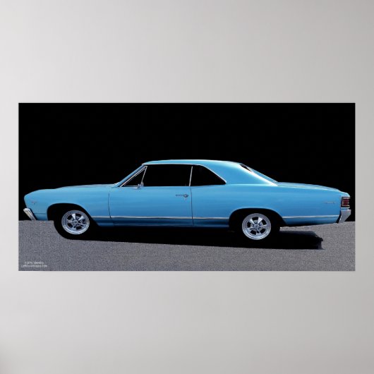 1967 CHEVY MALIBU POSTER (Devant)
