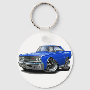 1967 Coronet RT Blue Car Sleutelhanger