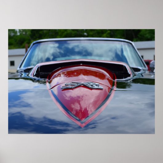 1967 Corvette 427 wijsvinger Poster (Voorkant)