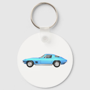 1967 Corvette Sportauto: Blauwe afwerking: Sleutelhanger