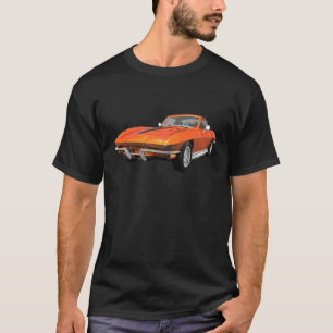 1967 Corvette Sportauto: Oranje finish T-shirt