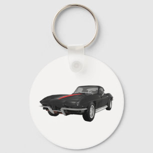 1967 Corvette Sportauto: Zwarte afwerking: Sleutelhanger