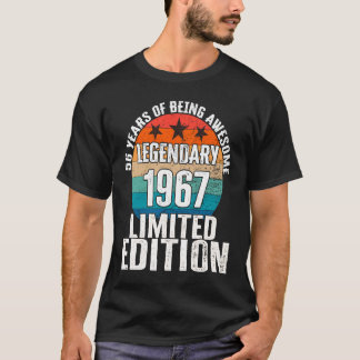  1967 Legendary Limited Edition 56 Year Old T-shirt