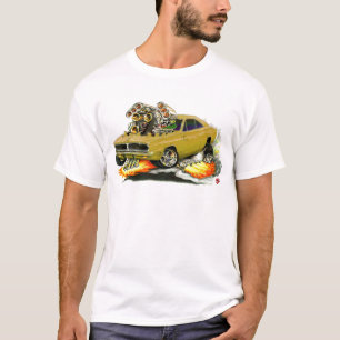 1968-1970-lade Gold-auto T-shirt