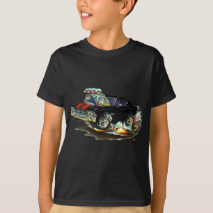 1968-69 Chevelle Black-Red Car T-shirt