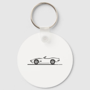 1968-69 Corvette Cabrio Sleutelhanger