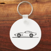 1968-69 Corvette Sleutelhanger (Voorkant)