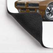 1968-69 GTO bruine auto Muismat (Hoek)