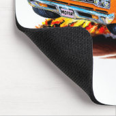 1968-69 Roadrunner Oranje auto Muismat (Hoek)