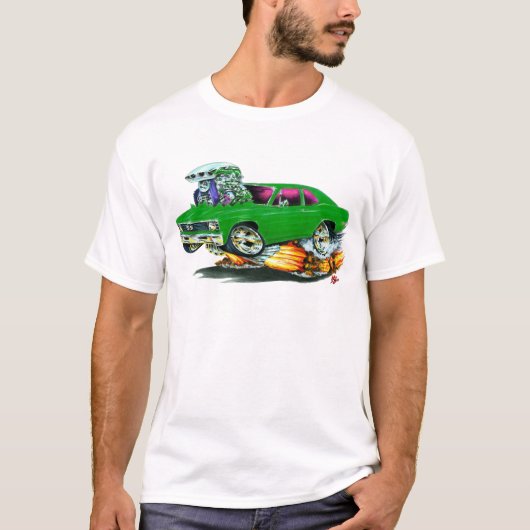 1968-70 Nova Green Car T-shirt (Voorkant)