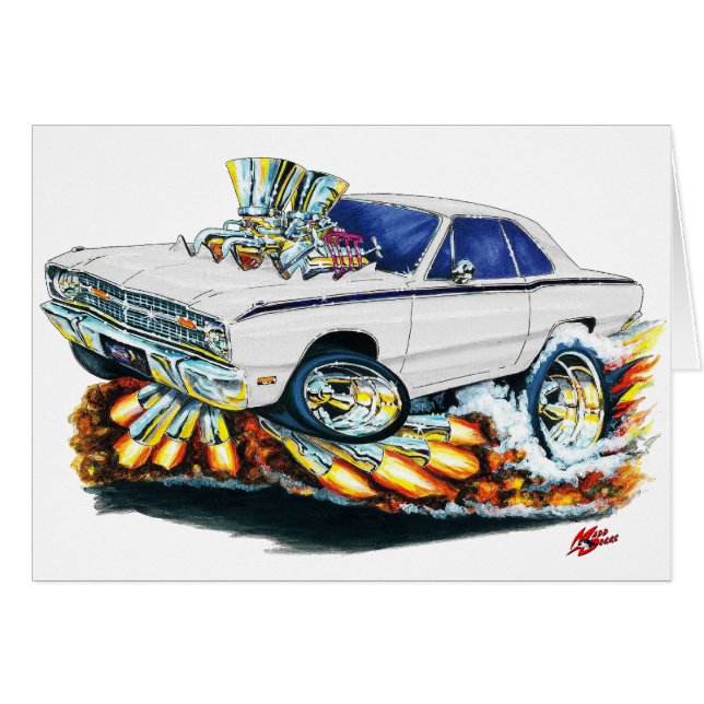 1968-71 voiture de blanc de dard de Dodge (Devant horizontal)