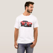 1968-72 Corvette Red Car T-shirt (Voorkant volledig)
