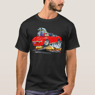 1968-72 Corvette Red Convertible T-shirt