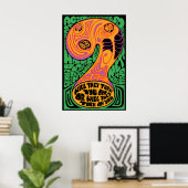 1968 Anti-Drug Propaganda Poster Will They Turn On (Bureau à domicile)