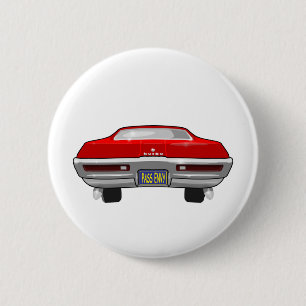 1968 Buick California GS Ronde Button 5,7 Cm