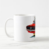 1968 Camaro Red-Black Car Koffiemok (Links)
