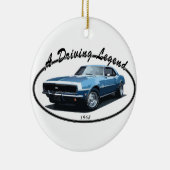 1968 CAMARO SS BLACK KERAMISCH ORNAMENT (Rechts)