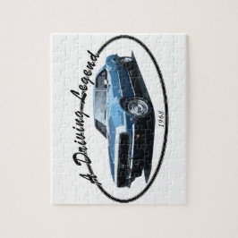 1968 CAMARO SS BLACK LEGPUZZEL