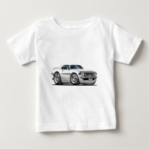 1968 Camaro White-Black Car