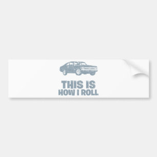 1968 Chevrolet Nova SS 396 Bumpersticker