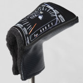 1968 Classic Car Speedometer Golfheadcover (3/4 voorkant)