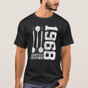 1968 DARTS 54ste VERJAARDAG T-shirt