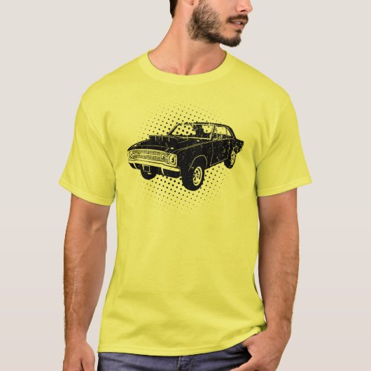1968 Dodge Hurst Hemi Dart T-shirt (Voorkant)
