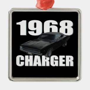 1968 dodge lader rt metalen ornament