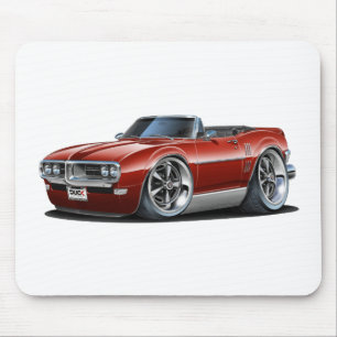 1968 Firebird Maroon Convertible Muismat