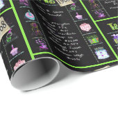 1968 Geboortejaar Trivia Cadeaupapier (Rol Hoek)